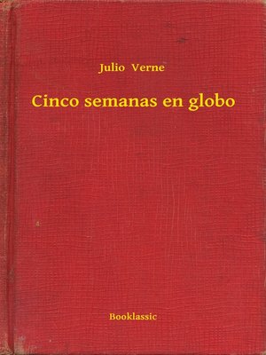cover image of Cinco semanas en globo